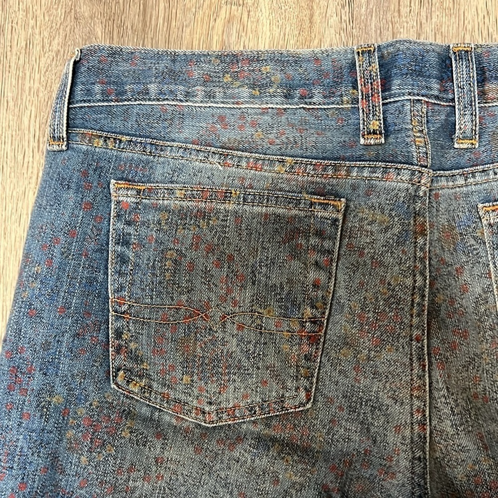 Lucky Brand Abbey DBL Roll Wildflower Paisley Short​​​​ - Picture 9 of 16